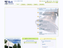 Tablet Screenshot of bell-enterprise.com